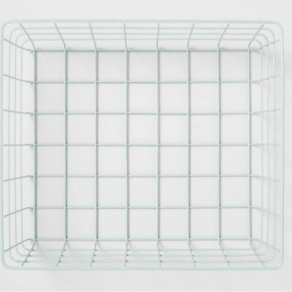 *NWT* - 13" Rectangular Wire Decorative Basket - Brightroom 2 PACK - Picture 3 of 3